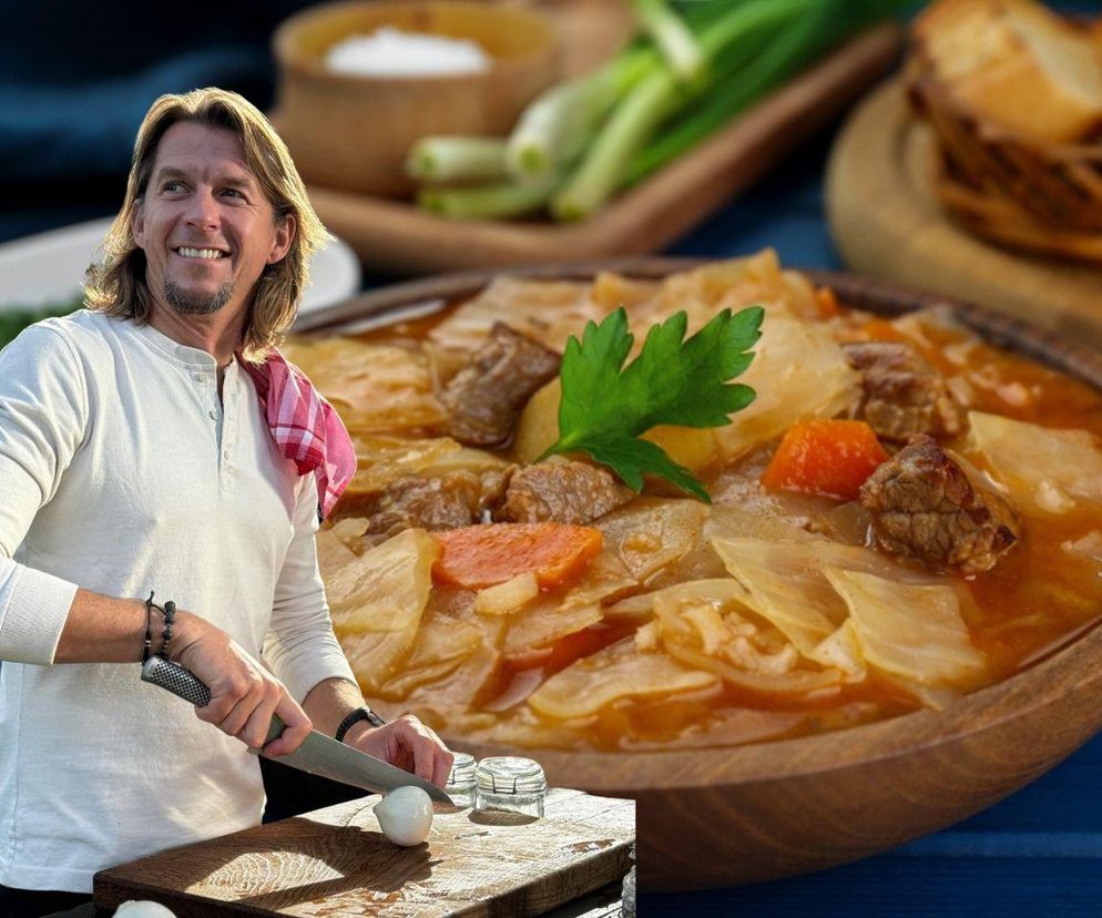 Karol Okrasa odświeża klasyczny kapuśniak. Odkryj jego nietypowy dodatek