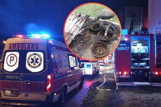 Straty po pożarze w Piekarach. Mieszkańcy bez ogrzewania i toalet