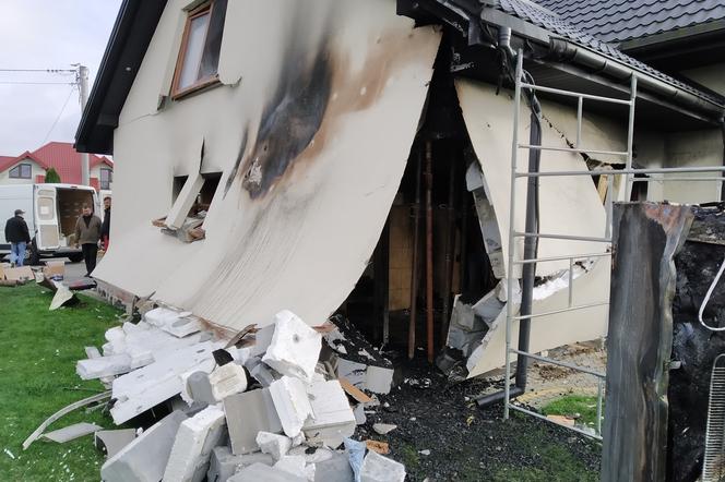 Wybuch zniszczył dom żolnierza z  radomskiej jednostki. Potrzebna jest pomoc [WIDEO]