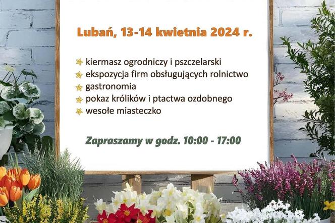 W Lubaniu odbędą się XIV Targi Ogrodniczo-Pszczelarskie