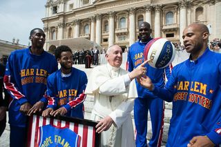 Papież ze sportowcami