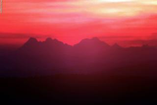 Tatry widoczne z Rzeszowa