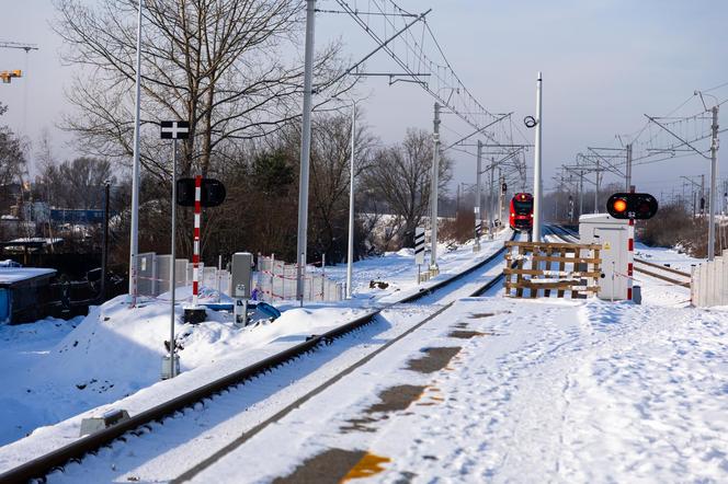 Przystanek PKP Warszawa Grochów 1,5 miesiąca po otwarciu