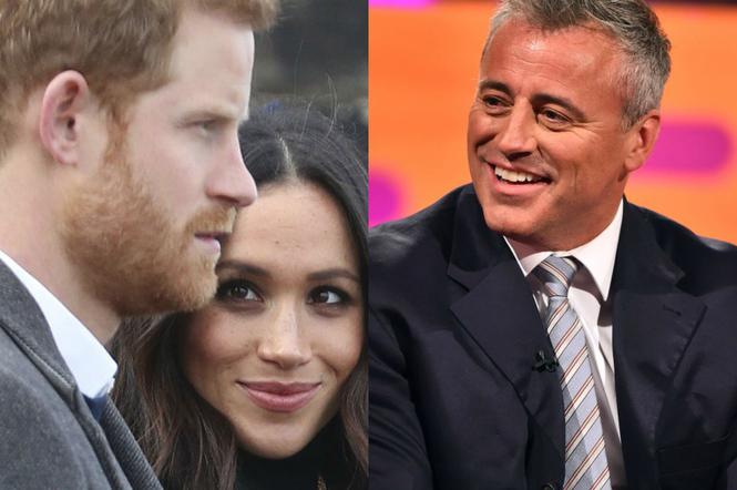 Książę Harry, Meghan Markle i Matt LeBlanc