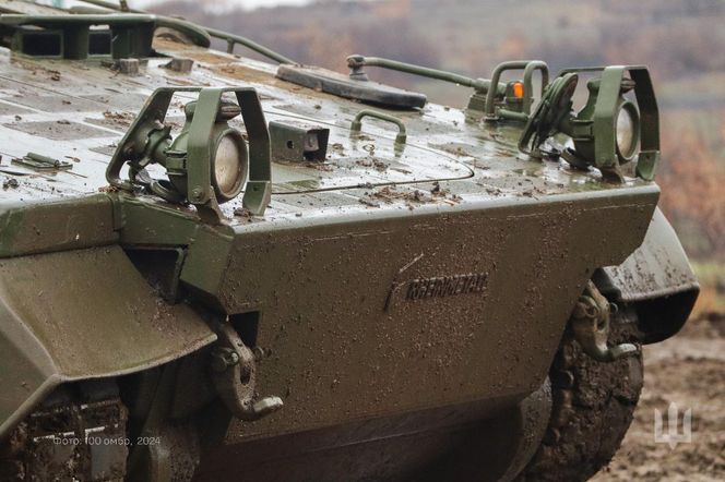 Ukraiński Leopard 1A5 na "polowaniu". Przyczaił się na rosyjską piechotę