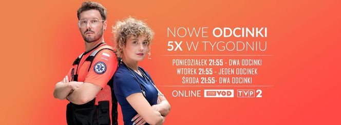 Na sygnale. Wanda (Anna Lemieszek), Dobromir Lisicki (Kamil Błoch)