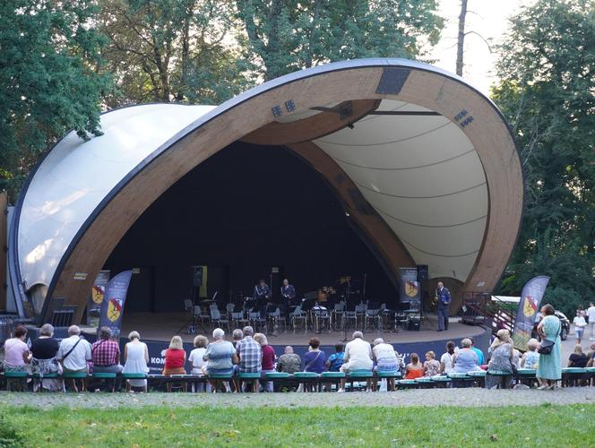 Festiwal Orkiestr Wojskowych w muszli koncertowej w Lublinie