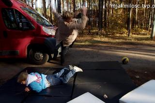 M jak miłość odc. 1711. Szymek (Staś Szczypiński), Radek (Philippe Tłokiński)	