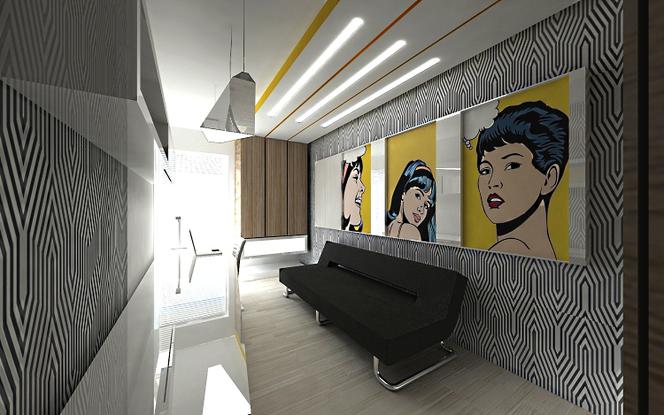 aranżacja wnętrza apartamentu zdjecie nr 12