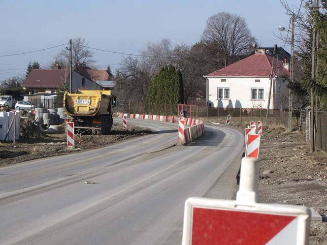 Remont ulicy św. Rocha w Rzeszowie