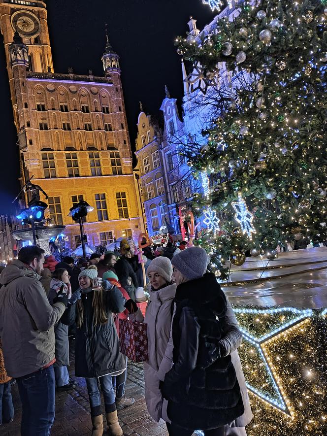 Gdańska choinka rozbłysła. Zobaczcie nasze zdjęcia!