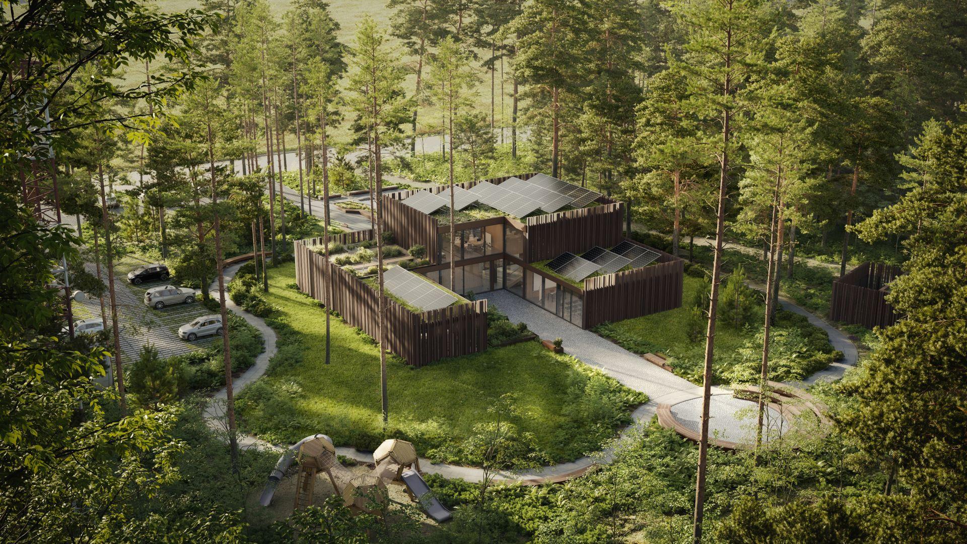 Nowa siedziba Nadleśnictwa Człuchów