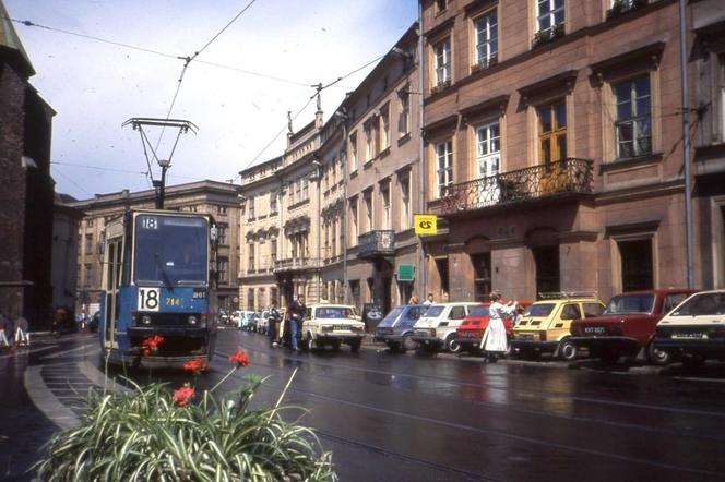 Kraków na archiwalnych zdjęciach z lat 90.