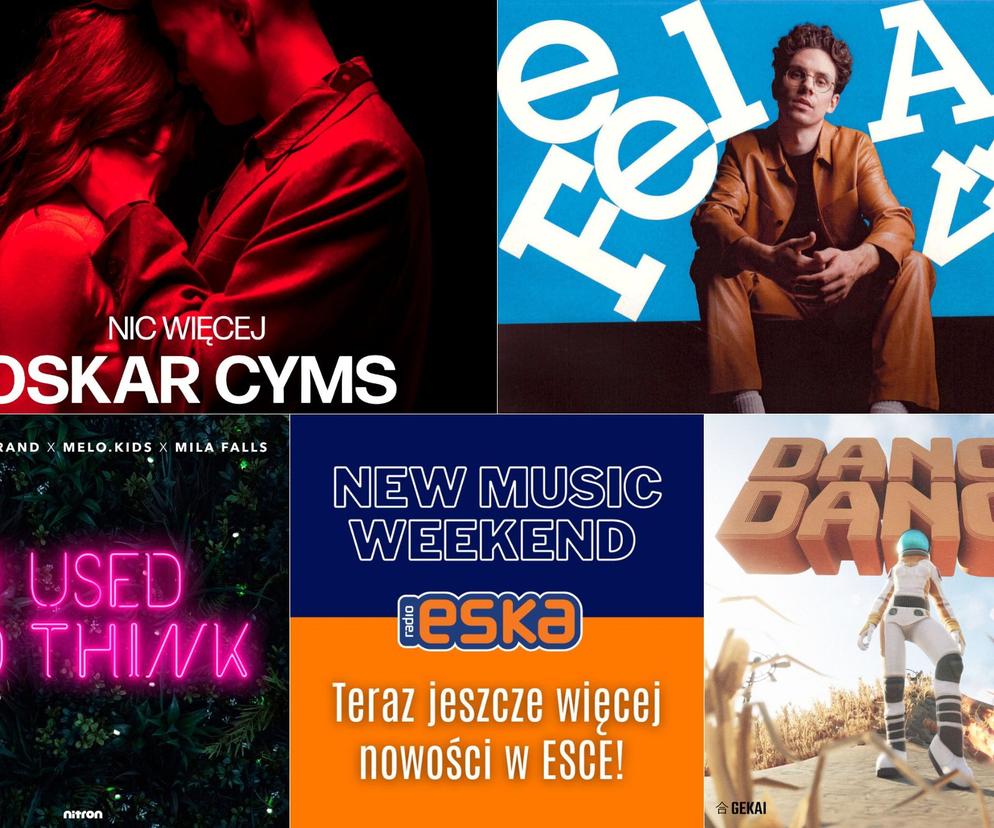 PREMIERY w Radiu ESKA: Oskar Cyms, Kamrad i inni w New Music Weekend!