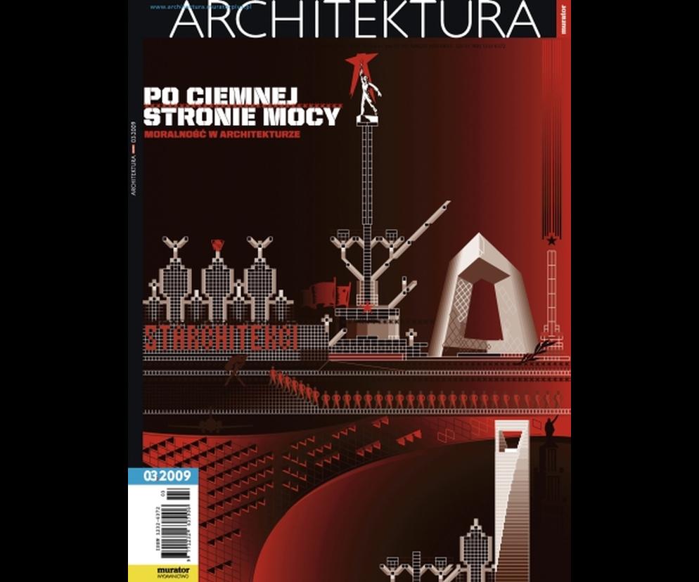 Okładka Miesięcznik Architektura 03/2009