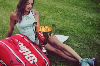 Aleksandra Buczyńska, piękna polska tenisistka