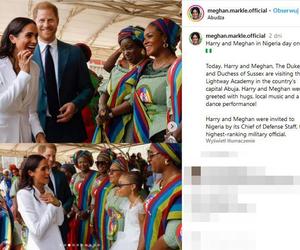 Wszystkie stylizacje Meghan Markle z podróży do Nigerii