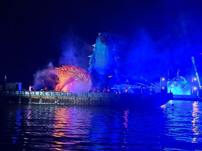 Małopolskie Królewskie Widowisko na Wiśle w ramach 24. Parady Smoków