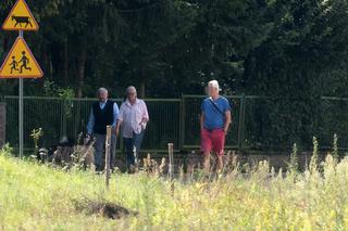 Kaczyński w puszczy z przyjaciółką