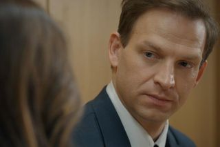 Barwy szczęścia, odcinek 3200: Łukasz (Michał Rolnicki), Kasia (Katarzyna Glinka) 