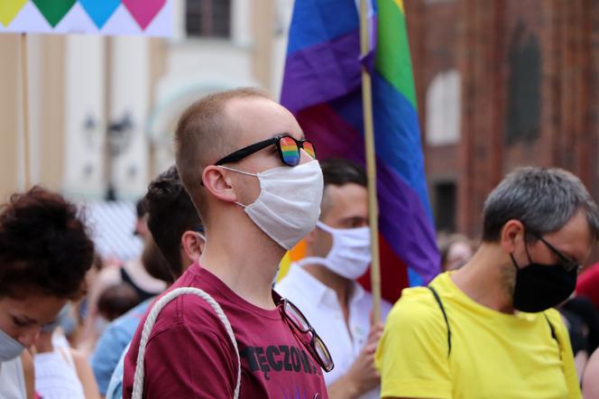 Demonstracja "Nie damy się zastraszyć" w Toruniu