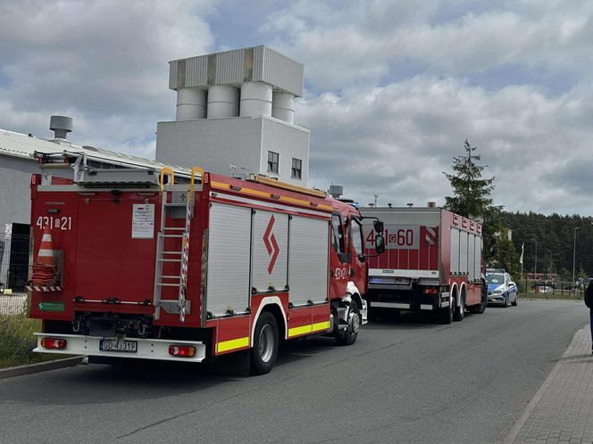 Pożar laboratorium w Gdyni