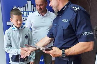 10-letni Damian uratował życie mężczyzny