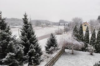 Śnieg w Małopolsce. Zima przyszła wyjątkowo szybko