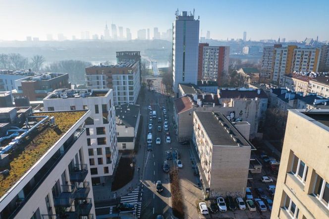 Warszawa. Ulica Okrzei
