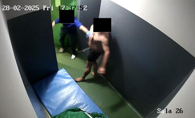 Tortury w łódzkiej izbie wytrzeźwień