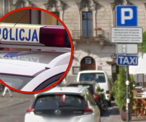 Krwawe starcie kierowców w centrum Krakowa. Taksówkarz raniony w szyję!