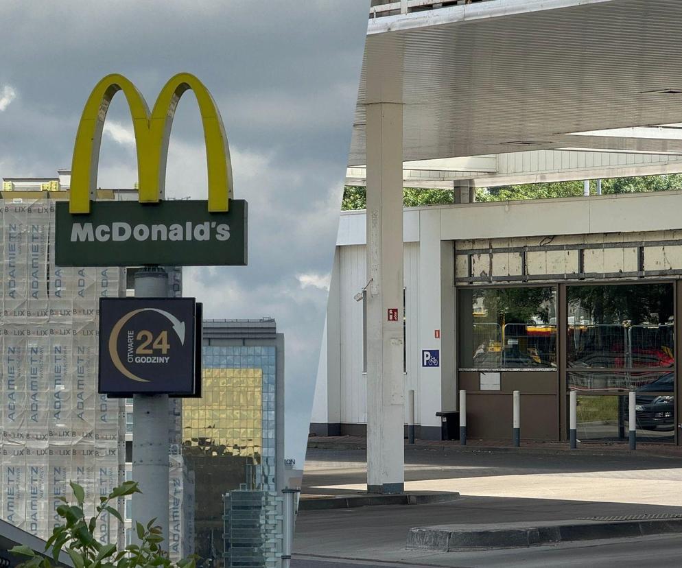 Koniec popularnego McDonald'sa w Warszawie. Zamyka się też stacja paliw. Była świadkiem okropnej tragedii