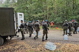 Wypadek w pobliżu Konotopu  - autobus z tirem 