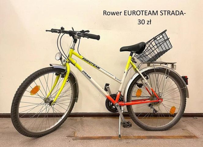 Licytacja rowerów z Biura Rzeczy Znalezionych w Łodzi