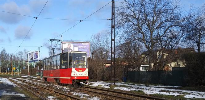 Remont torowiska na ulicy Kasprzaka w Dąbrowie Górniczej