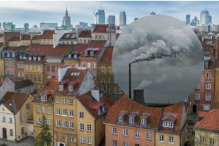 Uwaga! Dzisiaj w Warszawie wysokie stężenie smogu. Główny Inspektorat Ochrony Środowiska wydał zalecenia
