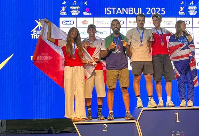 Dwóch młodych bydgoszczan wróciło z wielkim sukcesem z Mistrzostw Europy i Azji w Triathlonie w Stambule
