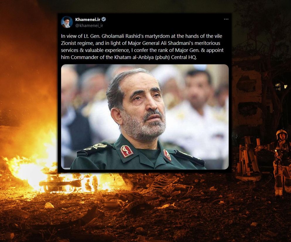 Izrael uderza w Iran. Zlikwidowano szefa sztabu irańskich sił zbrojnych