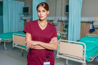 Zdjęcia z planu serialu Szpital św. Anny