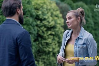 Przyjaciółki, odcinek 282. Inga (Małgorzata Socha), Borys (Piotr Stramowski)