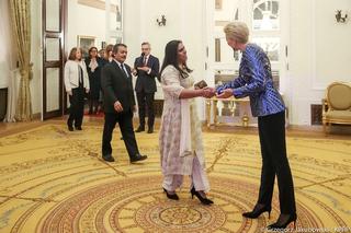 Agata Duda przekazała marynarkę na WOŚP