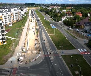 Budowa TAT na wrocławskie Jagodno trwa. Zobacz, jak przebiegają prace [ZDJĘCIA]