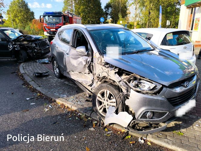 Wypadek w Świerczyńcu. Poszkodowane trzy osoby