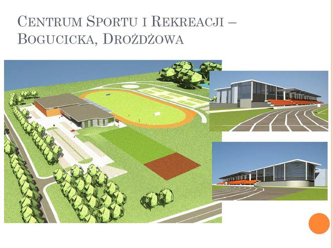 Planowane centrum sportu i rekreacji w Krakowie