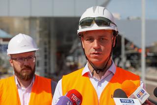 Prace budowlane na stacji Warszawa Zachodnia