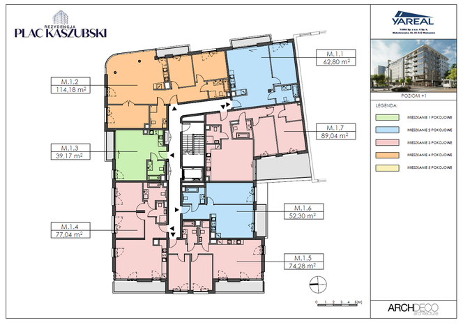 Apartamentowiec Plac Kaszubski w Gdyni