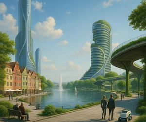 Poznań w 2040 roku według sztucznej inteligencji 