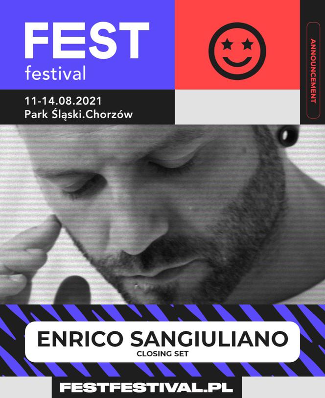 Fest Festival 2021: Enrico Sangiuliano zagra set zamknięcia! Mocne zakończenie imprezy