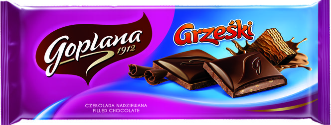 Słodkie nowości od Goplany - kultowe Grześki i Jeżyki w formie czekolady
