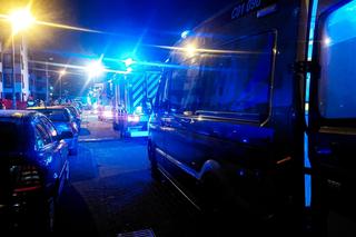 Pożar bloku w Toruniu. Siedem zastępów straży pożarnej w akcji